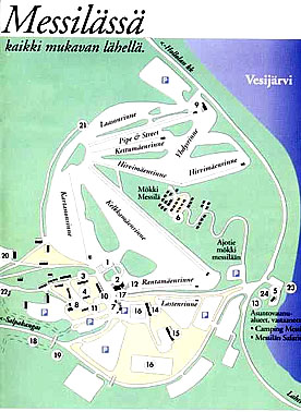 Карта склонов Мессиля 